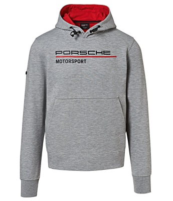 Мужская толстовка Porsche Motorsport Hoodie, Men, Grey/Red