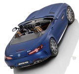 Модель Mercedes-AMG GT C Roadster (R190), Scale 1:18, Designo Magno Brilliant Blue, артикул B66960563