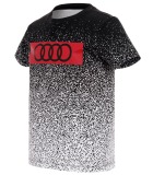 Футболка для мальчиков Audi Shirt Boys, Infants, black/red/white, артикул 3202000204