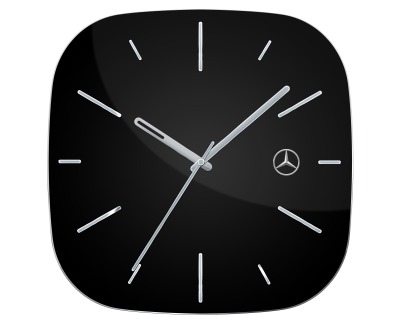 Настенные часы Mercedes-Benz Wall Clock, Classic, Black