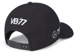 Бейсболка Mercedes F1 Cap Valtteri Bottas, Edition 2020, Black, артикул B67996396