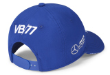 Бейсболка Mercedes F1 Cap Valtteri Bottas, Edition 2020, Blue, артикул B67996348