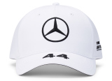 Бейсболка Mercedes F1 Cap Lewis Hamilton, Edition 2020, White, артикул B67996416