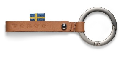 Кожаный брелок Volvo Reimagined Key Ring, Toscana Brown