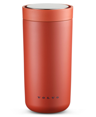 Термокружка Volvo To Go Click, by Stelton, Red, 200 ml