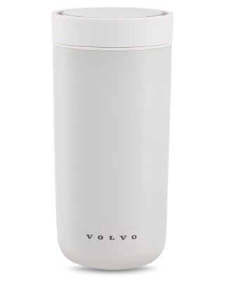 Термокружка Volvo To Go Click, by Stelton, White, 400 ml