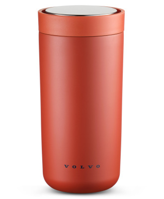 Термокружка Volvo To Go Click, by Stelton, Red, 400 ml