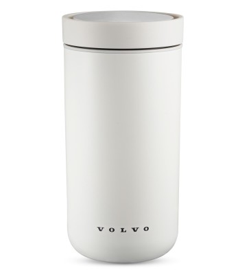 Термокружка Volvo To Go Click, by Stelton, White, 200 ml