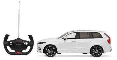 Автомобиль на радиоуправлении Volvo Radio Controlled XC90, White, Scale 1:14