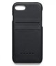 Кожаный чехол Volvo для телефонов iPhone 6,7,8 Сase, Black