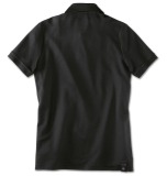 Мужская рубашка-поло BMW M Logo Polo Shirt, Men, Black, артикул 80142466261