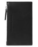 Кожаный кошелек BMW Zip Case, by Montblanc, Black, артикул 80225A099D9
