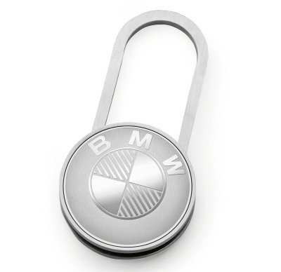 Стальной брелок BMW Key Ring Medal, Silver