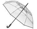Прозрачный зонт-трость Mercedes-Benz Umbrella, Transparent/Black