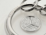 Брелок для ключей Mercedes-Benz Key Ring, Prague, Silver-coloured, артикул B66956178