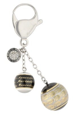 Брелок для ключей Mercedes-Benz Key Ring, Classic, Gold