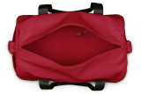 Спортивная сумка MINI Tricolour Block Duffle Bag, Black/Chili Red/Island, артикул 80225A0A657