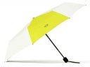 Складной зонт MINI Foldable Umbrella, Contrast Panel, White/Energetic Yellow