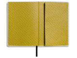 Блокнот MINI Notebook Contrast Edge, White/Yellow/Black, артикул 80245A0A688