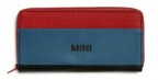 Мини кошелек MINI Wallet Tricolour Block, Chili Red/Island/Black