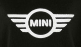 Мужской джемпер MINI Sweatshirt Loop Wing Logo, Black/White/British Green, артикул 80145A0A599