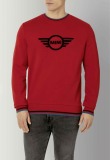 Мужской джемпер MINI Sweatshirt Loop Wing Logo, Men, Chili Red/Black/Island, артикул 80145A0A593