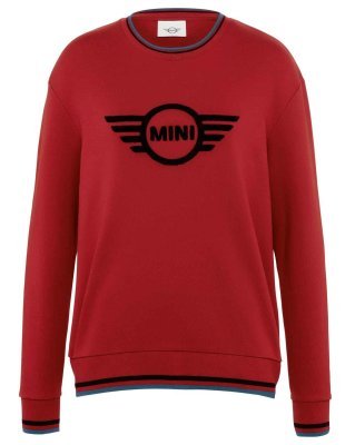 Женский джемпер MINI Sweatshirt Loop Wing Logo Woman's, Chili Red/Black/Island