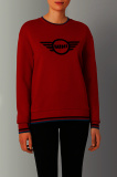 Женский джемпер MINI Sweatshirt Loop Wing Logo Woman's, Chili Red/Black/Island, артикул 80145A0A541