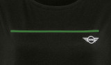 Женская футболка MINI T-Shirt CI Wing Logo Women’s, Black/British Green, артикул 80145A0A527