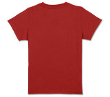 Детская футболка MINI T-Shirt Nub Wordmark Kids, Chili Red/Island, артикул 80145A0A614