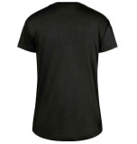 Женская футболка MINI T-Shirt Wordmark Signet Women’s, Black/British Green, артикул 80145A0A508