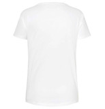 Женская футболка MINI T-Shirt Wordmark Signet Women’s, White/Energetic Yellow, артикул 80145A0A501