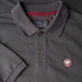 Мужская рубашка-поло Jaguar Men's Growler Graphics Polo Shirt, Grey NM, артикул JGPM399GYB