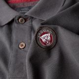 Мужская рубашка-поло Jaguar Men's Growler Graphics Polo Shirt, Grey NM, артикул JGPM399GYB