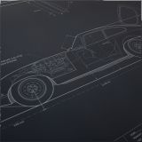 Постер Jaguar E-Type Artwork-Poster, Limited Edition, артикул JGAP915NAA
