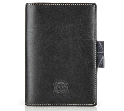 Кожаная обложка для паспорта Jaguar Growler Print Passport Holder, Black