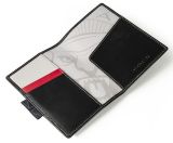 Кожаная обложка для паспорта Jaguar Growler Print Passport Holder, Black, артикул JGLG425BKA