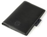 Кожаная обложка для паспорта Jaguar Growler Print Passport Holder, Black, артикул JGLG425BKA