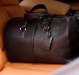 Кожаная багажная бирка Lexus Luggage Tag, Brown Leather, артикул LMLS0016XL