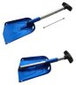 Складная лопата для снега Subaru Foldable Snow Shovel, Blue/Silver/Black
