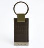 Кожаный брелок для ключей Lexus Keyring, Brown Leather, L-Pattern