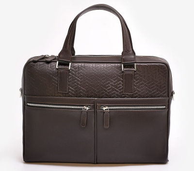 Кожаный портфель Lexus Briefcase, Brown Leather M2