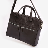 Кожаный портфель Lexus Briefcase, Brown Leather M2, артикул LMLS0002XL