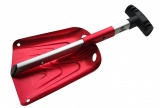 Алюминиевая складная лопата для снега Toyota Foldable Snow Shovel, Red/Silver/Black, артикул FK1276T