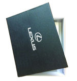 Кожаное портмоне Lexus Leather Purse, Dark Blue/Grey, артикул FKW2000L