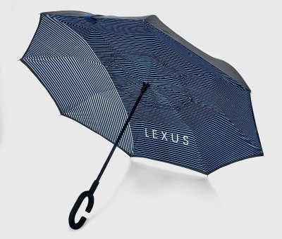 Зонт-трость Lexus Stick Umbrella, Grey/Blue, Progressive