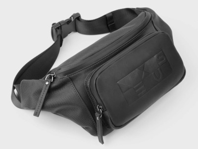 Сумка на пояс Lexus Belt bag, Black, Yet Collection