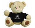 Мягкая игрушка медвежонок Peugeot Plush Toy Teddy Bear, Beige/Black
