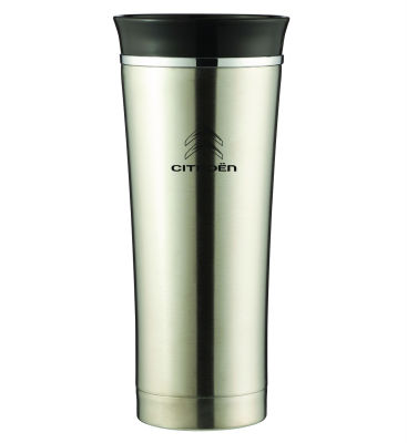 Термокружка Citroen Thermo Mug, Silver/Black, 0.42l