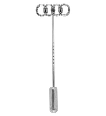 Булавка кольца Audi Rings Metall Pin, Silver